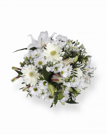 Bouquet blanco de flor silvestre 1