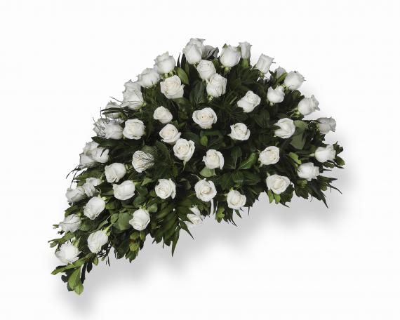 Lágrima de 60 rosas blancas 2