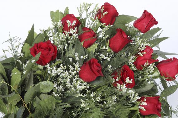 ramo 12 rosas rojas 3