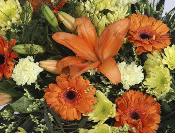 Ramo ámbar de flor silvestre 3