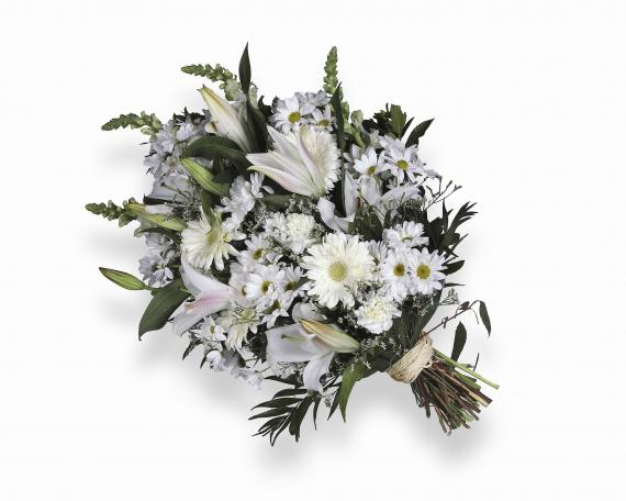 Ramo blanco de flor silvestre 2