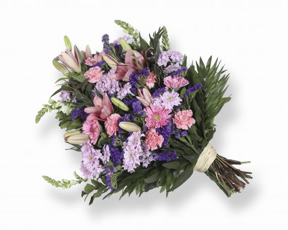 Ramo rosado de flor silvestre 1